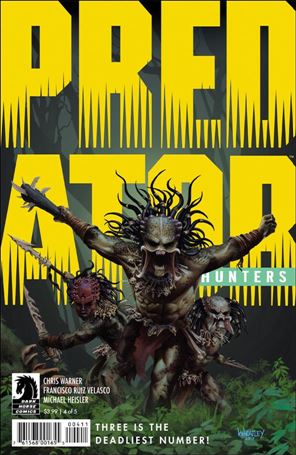 Predator: Hunters issue 4 Doug Wheatley Cover