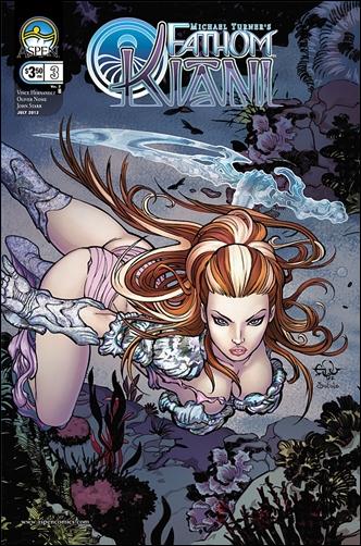 Michael Turner's Fathom: Kiani (2012) issue 3-B Eduardo Francisco Cover