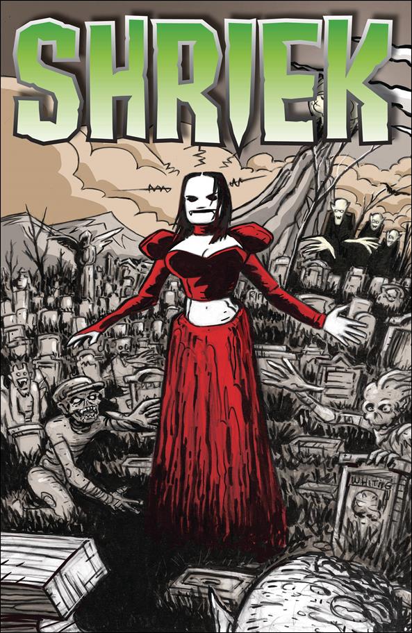 Shriek (2021) issue 1-C Jim Whiting Cover