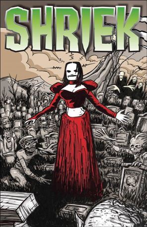 Shriek (2021) issue 1-C Jim Whiting Cover