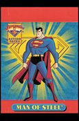 Superman Action Packs (Pop-Out Subset) card P4 Man of Steel