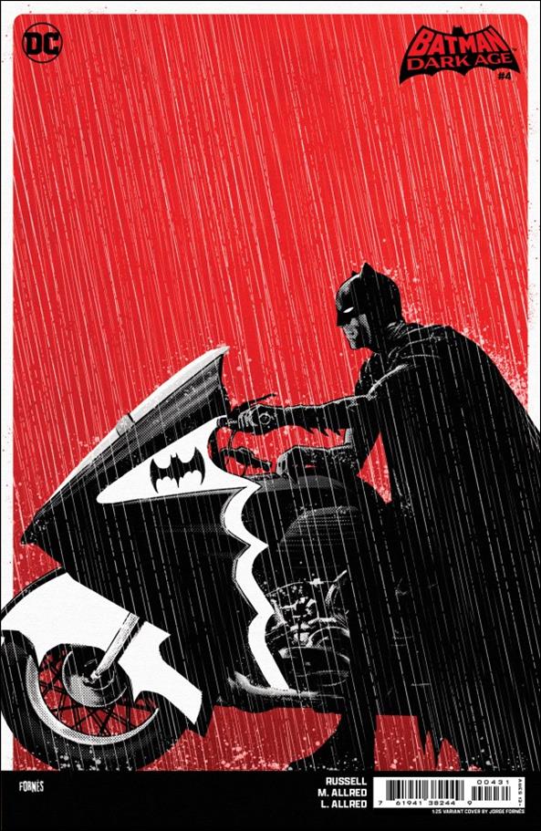 Batman: Dark Age issue 4-C Jorge Fornés 1:25 Cardstock Cover