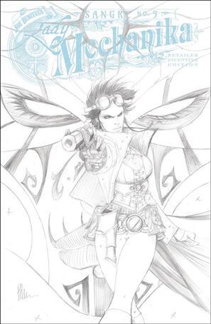 Lady Mechanika: Sangre issue 5-C Joe Benitez 1:10 Sketch Cover