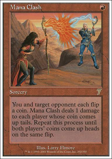 Magic the Gathering: 7th Edition (Base Set) card 202 Mana Clash
