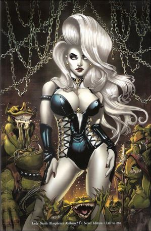 Lady Death: Blasphemy Anthem (2019) issue 1-J Secret Edition 1/250