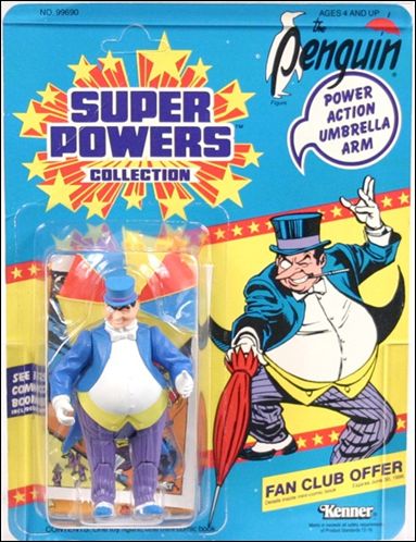 Super Powers Collection Action Figures (1984) figure 47 Penguin - Wave 2 Re-Pack