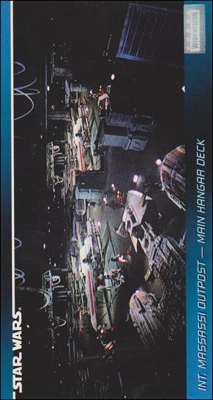 Star Wars Widevision (Base Set) card 86 Int. Massassi Outpost - Main Hangar Deck