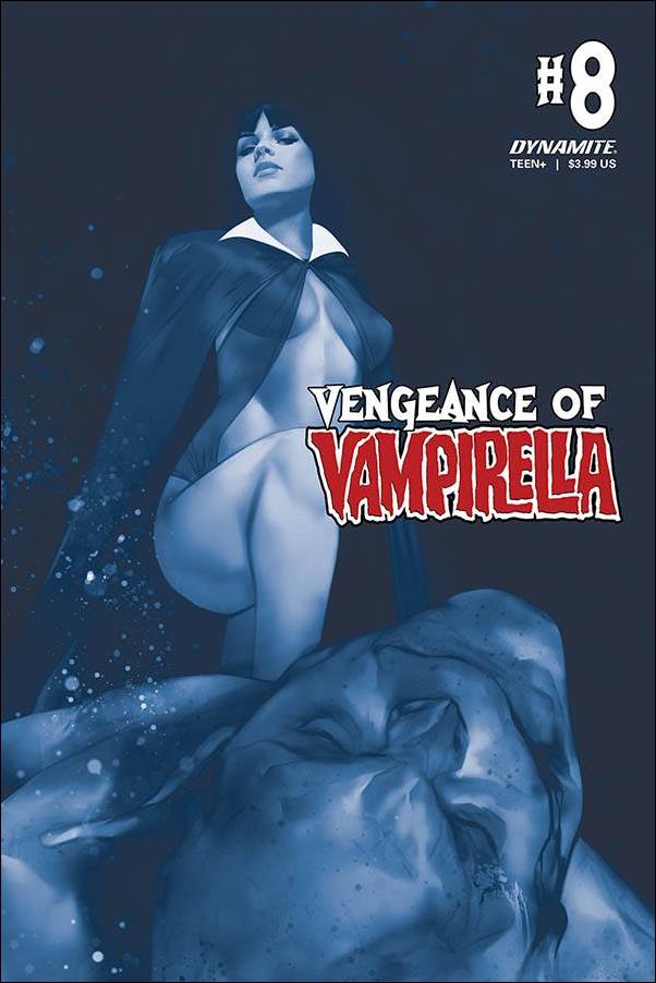 Vengeance of Vampirella (2019) issue 8-L Ben Oliver 1:40 Blue Tint Cover