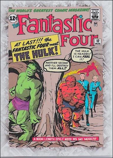 Marvel Beginnings: Series 2 (Breakthrough Issues Comic Cover Subset) card B-56 Fantastic Four #12