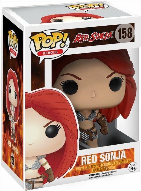 POP! Heroes figure 158 Red Sonja 