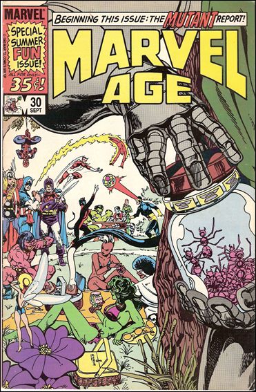 Marvel Age (1983) 30-A by Marvel