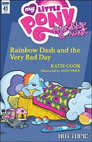 My Little Pony: Friendship is Magic issue 41-D Tony Fleecs Hot Topic Cover
