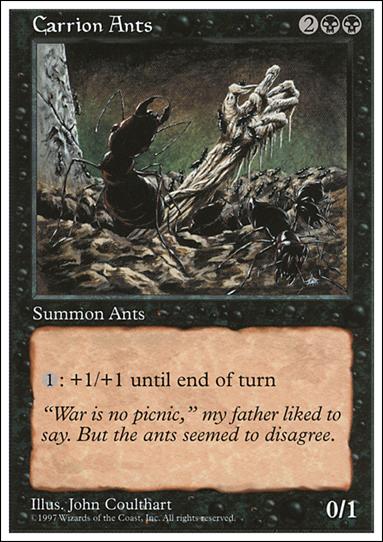 Magic the Gathering: 5th Edition (Base Set) card 150 Carrion Ants