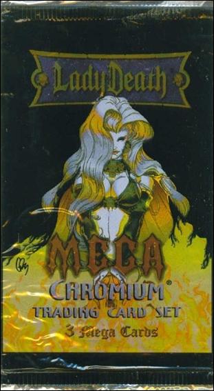 Lady Death Mega Chromium card 2 Sealed Pack