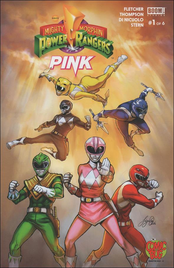 Mighty Morphin Power Rangers Pink issue 1-I Siya Oum Comic Bug Cover