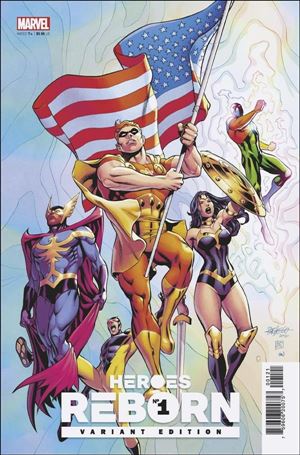 Heroes Reborn (2021) issue 1-F Carlos Pacheco Cover