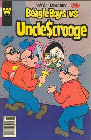 Walt Disney The Beagle Boys Versus Uncle Scrooge issue 12-B Whitman Cover