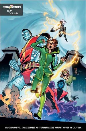 Captain Marvel: Dark Tempest issue 1-G Carlos Villa Stormbreakers Cover