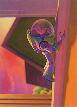 Toy Story Series 1 (Base Set) card 11 Getting rid of Buzz