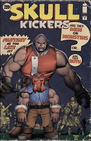 Skullkickers issue 1-B Hulk Parody Cover