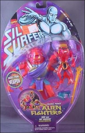 Silver Surfer (Alien Fighters) figure 3 Ivar and Ant Warrior