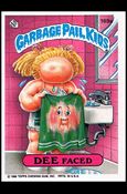Garbage Pail Kids: Series 05 (Base Set) card 169a Dee Faced (Center Puzzle Back)