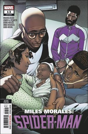 Miles Morales: Spider-Man (2018) issue 13-D Javier Garron Cover (2nd Printing)