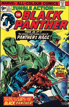 Jungle Action (1972) issue 17-B UK Price Cover