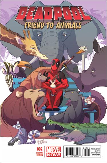 Deadpool (2013) issue 2-B Gurihiru 1:50 Cover