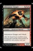 Magic the Gathering: Shadowmoor (Base Set) card 180 Ashenmoor Gouger