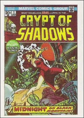 Marvel Super Heroes First Issue Covers (Base Set) card 28 Crypt of Shadows