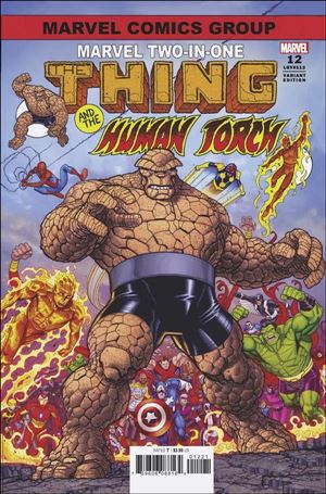 Marvel 2-In-One issue 12-C Nick Bradshaw Cover