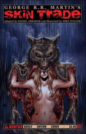 Skin Trade issue 3-C Grisly Cover