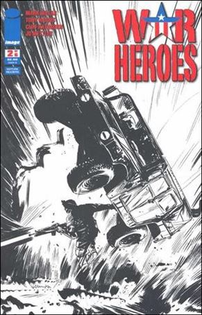 War Heroes (2008) issue 2-B Tommy Lee Edwards Black and White Cover