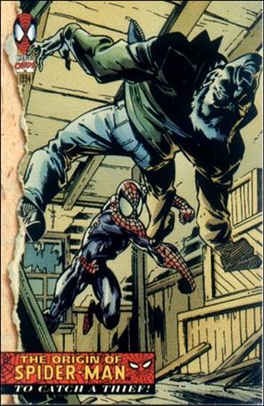 Amazing Spider-Man (Base Set) card 131 To Catch a Thief!