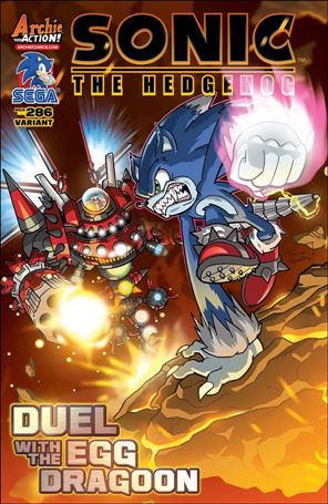 Sonic the Hedgehog (1993) issue 286-B Tracy Yardley Cover