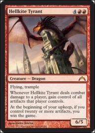 Magic the Gathering: Gatecrash (Base Set) card 94 Hellkite Tyrant