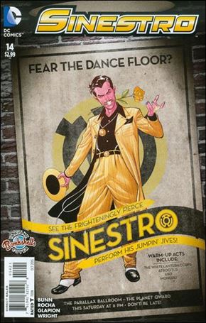 Sinestro issue 14-B Emanuela Lupacchino Bombshells Cover