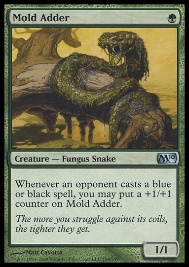 Magic the Gathering: 2010 Core Set (Base Set) card 194 Mold Adder