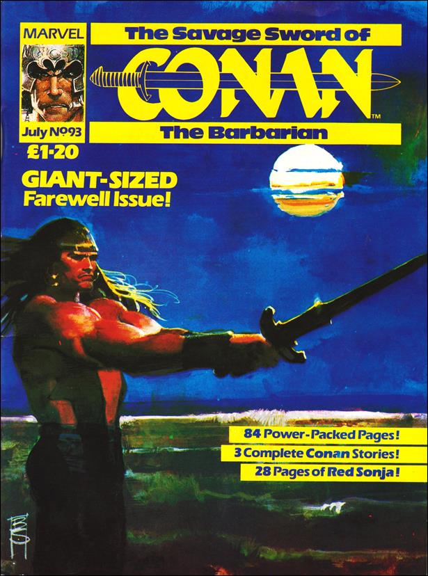 Savage Sword of Conan (UK) (1977) issue 93