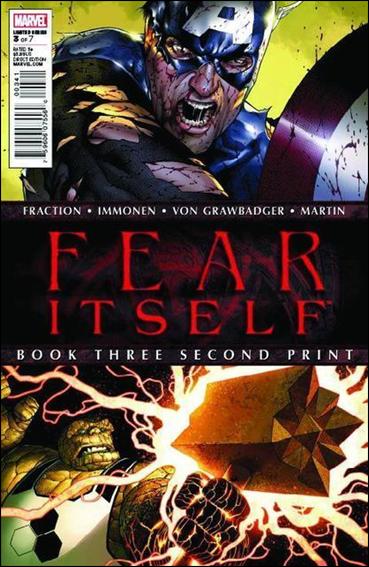 Fear Itself issue 3-D Steve McNiven Red Cover (2nd Printing)