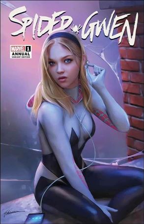Spider-Gwen Annual (2023) issue 1-F Shannon Maer East Side Comics/KRS Comics Cover