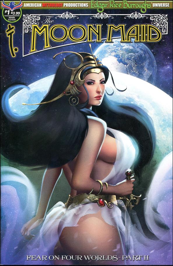 Edgar Rice Burroughs' The Moon Maid: Fear on Four Worlds issue 1 Mike Wolfer Cover