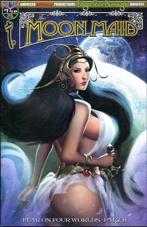Edgar Rice Burroughs' The Moon Maid: Fear on Four Worlds Cover Image 1