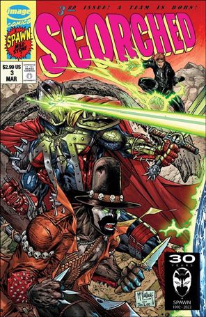 Scorched issue 3.00-B Todd McFarlane Cover