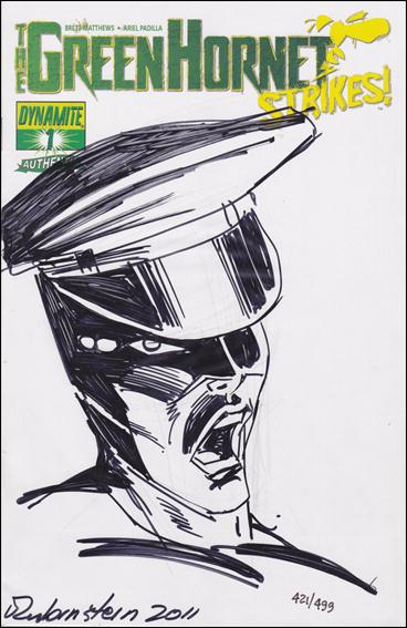 Green Hornet Strikes issue 1-E Joe Rubenstein DF Authentix Edition Cover 1/499