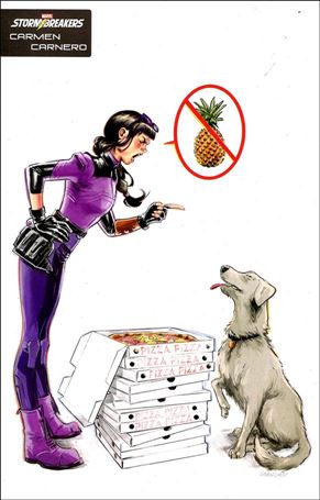 Hawkeye: Kate Bishop issue 4-B Carmen Nunez Carnero Stormbreakers Cover