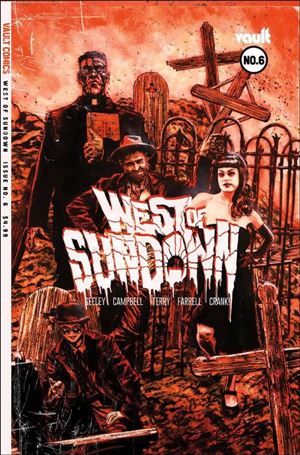 West of Sundown issue 6 Aaron Campbell Cover