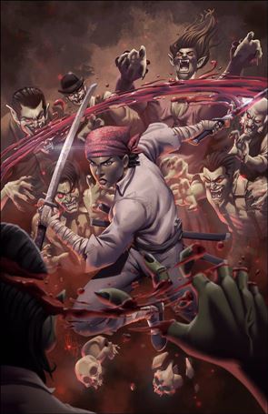 Harriet Tubman: Demon Slayer issue 2-D Vinz El Tabanas1:10 Cover