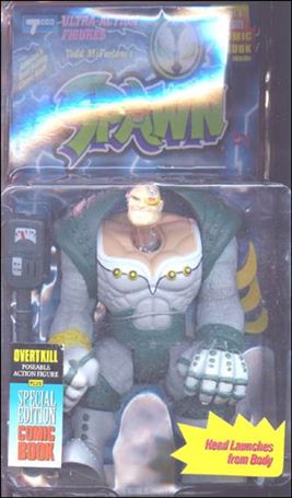 Spawn (Series  1) figure 4-B Overtkill (Repaint)